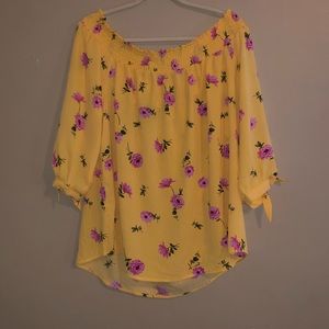 ☀️Rue21 off the shoulder blouse